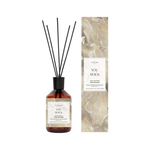 The Gift Label: Modell 'Reed Diffuser - You Rock - Pomelo & Black Pepper'