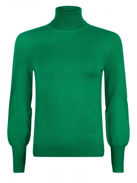Ydence: Modell 'Knitted top Liv - Green'