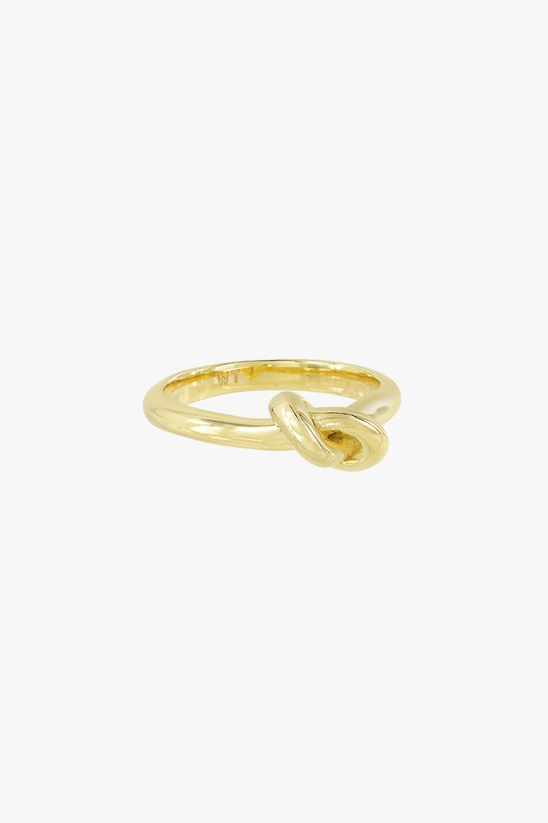 Wildthings: Modell 'Forget Me Knot Ring Gold Plated'