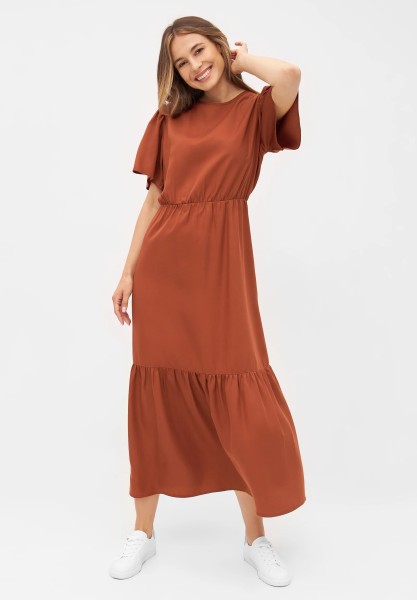 Givn: Modell 'Marissa Dress - Terracotta'