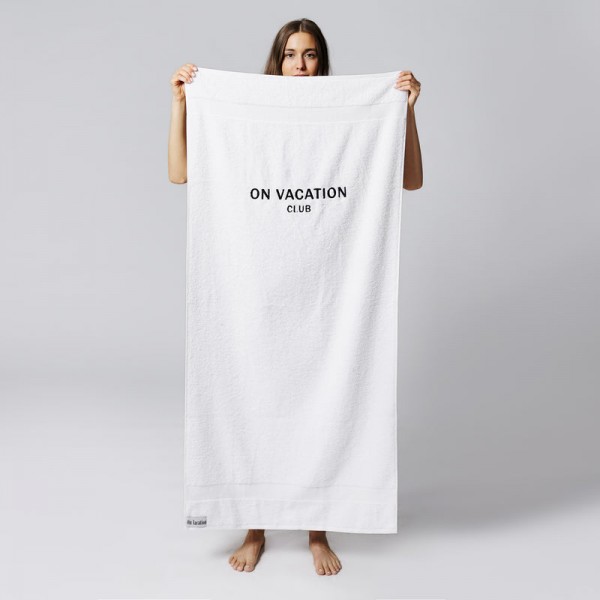 On Vacation: Modell 'Club Towel - White'