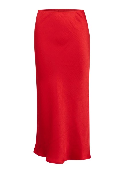 Coster Copenhagen: Modell 'CC Heart SKYLER Mid Length Skirt - Lipstick Red'