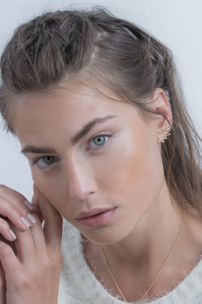 Shlomit Ofir: Modell 'Sansa Ear Climbers - Gold'