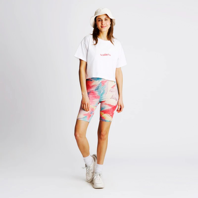 On Vacation: Modell 'Brushed Cycling Shorts - Multi'