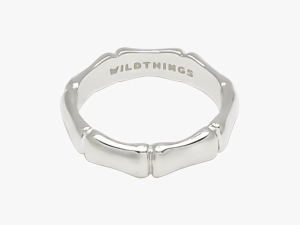 Wildthings: Modell 'Bamboo Ring - Silver'