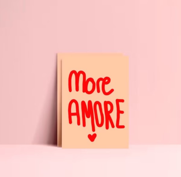 Hej Ibiza: Modell 'Postkarte - More Amore'