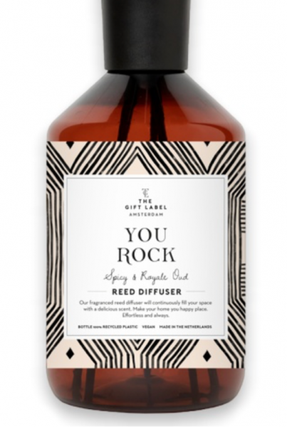 The Gift Label: Modell 'Raumspray - You rock - Fresh Cotton'