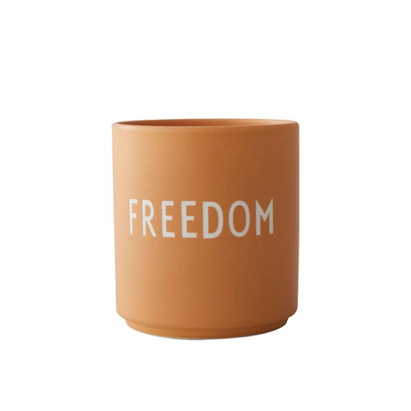 Design Letters: Modell 'Lieblingsbecher - FREEDOM - Orange'