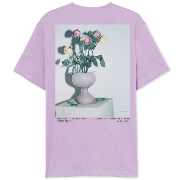 Vertere: Modell 'Analog Bouquet T-Shirt - Light-Purple'
