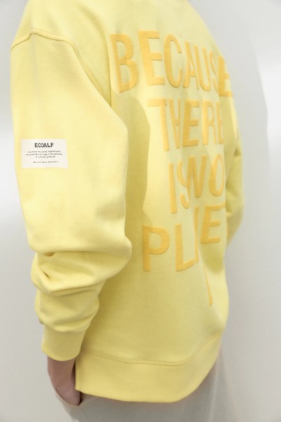 Ecoalf: Modell 'Stormalf Sweatshirt - Lemonade'