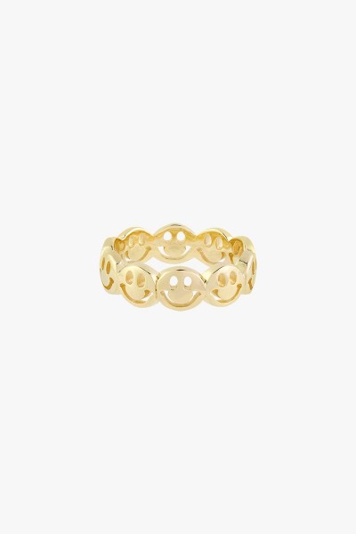 Wildthings: Modell 'Smiley Ring Gold Plated'