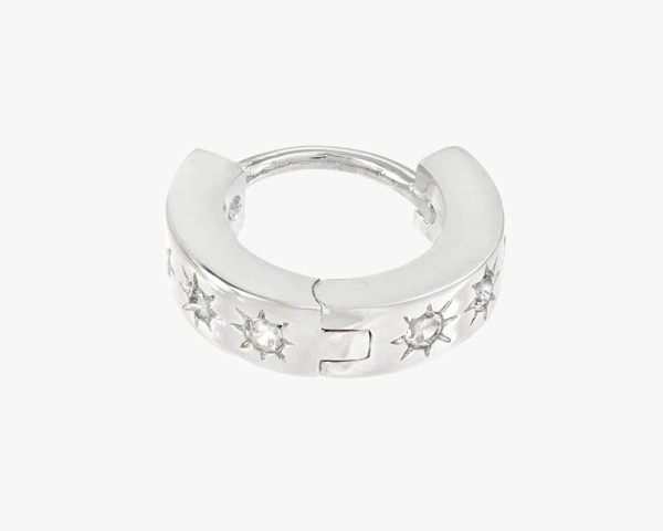 Wildthings: Modell 'Shiny Star Huggie Silver'