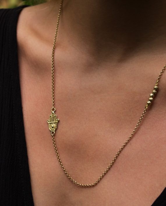 Santi Santi: Modell 'Jagar Necklace - Gold'