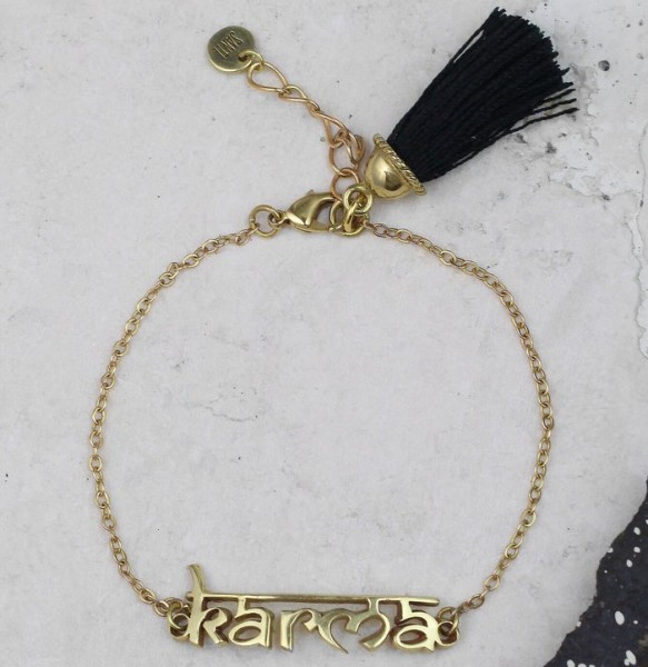 Santi Santi: Modell 'Kata Karma Bracelet - Gold'