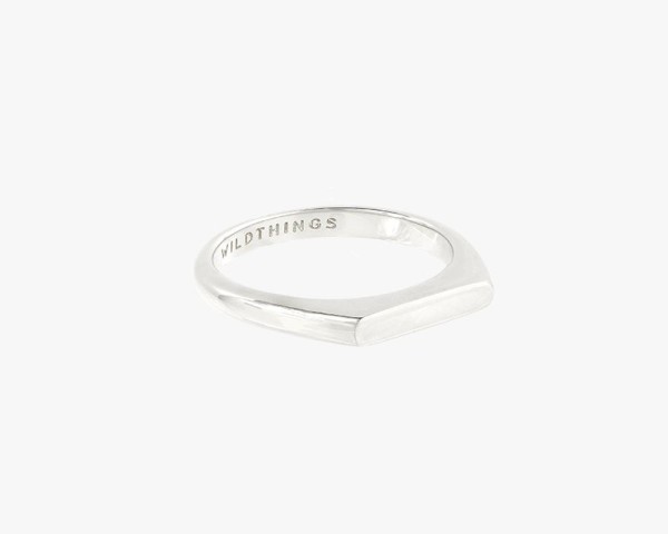 Wildthings: Modell 'Tiny bar ring silver'