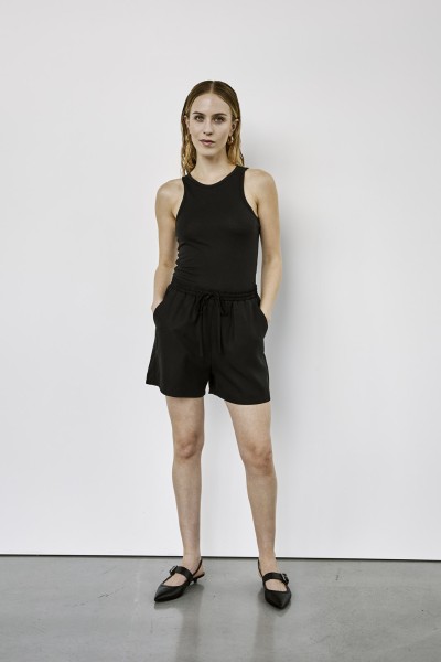 WithBlack: Modell 'Wblallison String Shorts - Black'