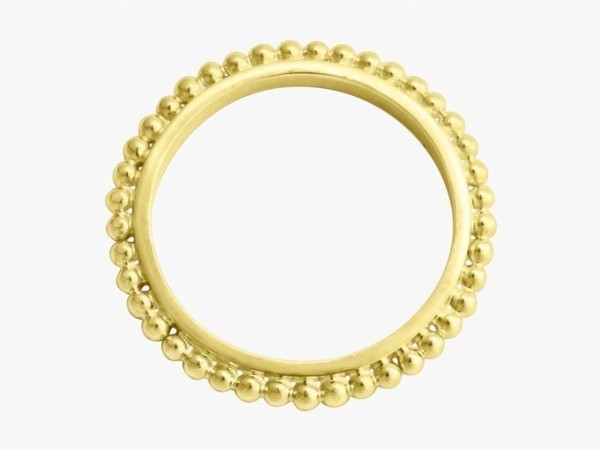 Wildthings: Modell 'Caviar Stacking Ring - Gold'
