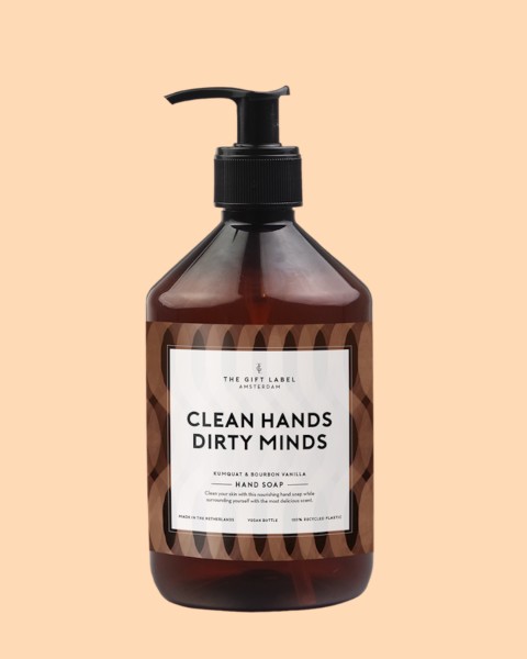 The Gift Label: Modell 'Hand Soap - Clean Hands Dirty Minds 3.0'