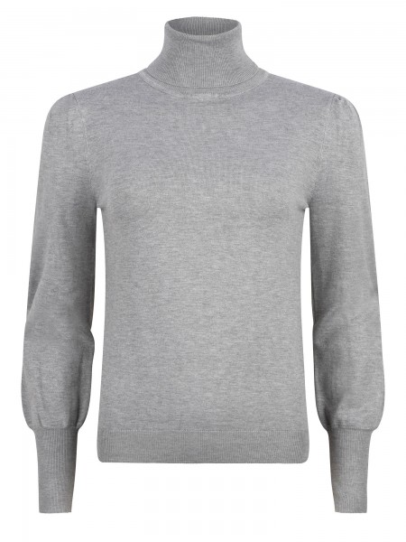 Ydence: Modell 'Knitted top Liv - Grey'
