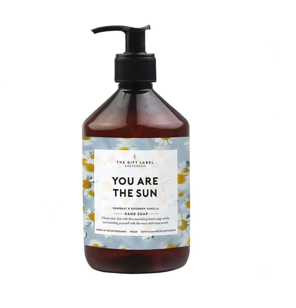 The Gift Label: Modell 'Handsoap - You Are The Sun - Kumquat & Bourbon Vanilla'