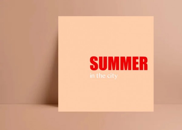Hej Ibiza: Modell 'Postkarte - Summer in the city'